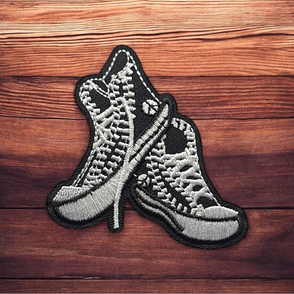 Sneakers Embroidered Patch